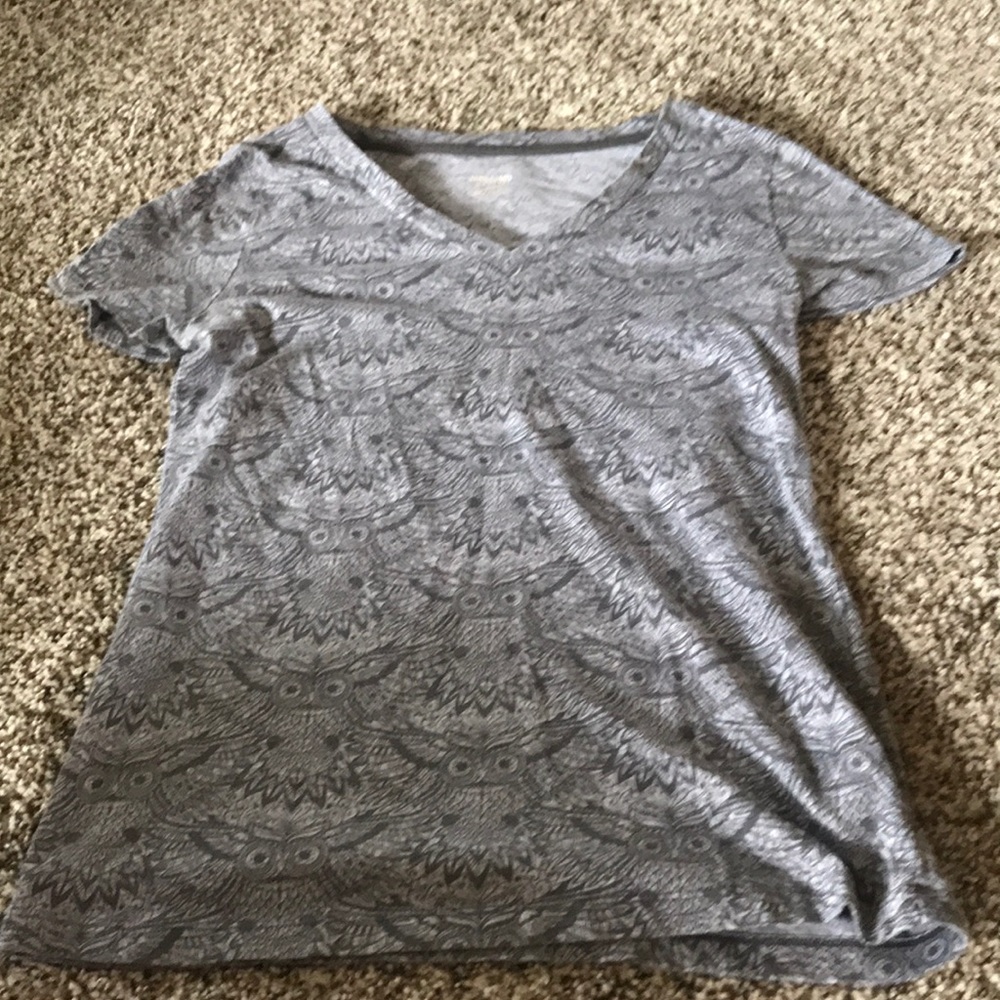 Short sleeve owl shirt